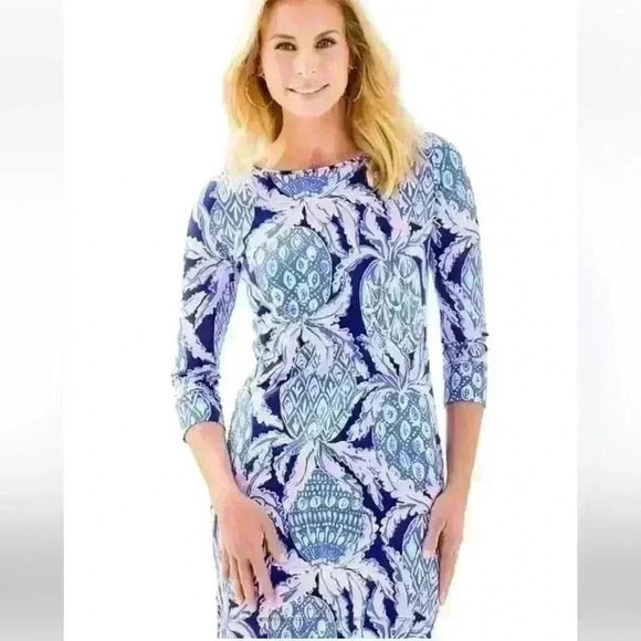 Lilly Pulitzer Dresses & Skirts - Lilly Pulitzer Marlowe Boatneck T-shirt Dress Size XXS